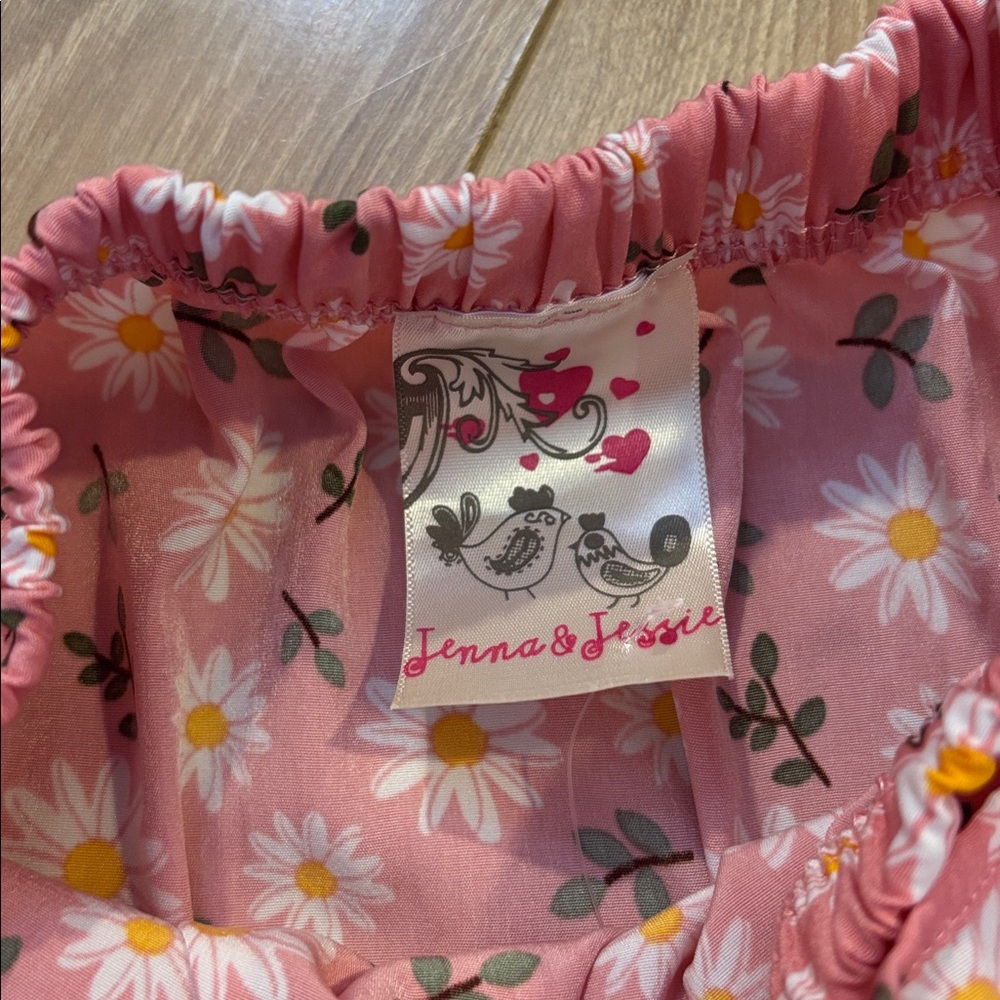 Pink Butterfly Kids Matching Set - Picture 7 of 8